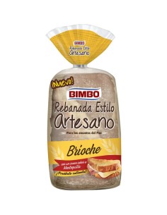 BIMBO REBANADA EST. ARTES. BRIOCHE 500G 2