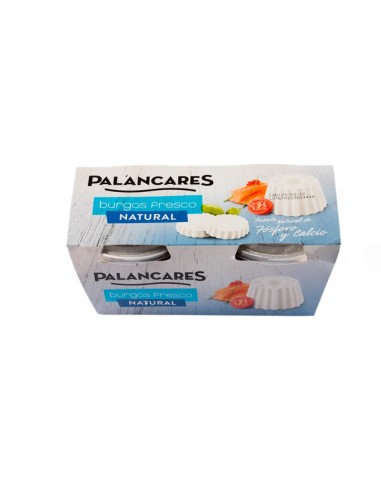 QUESO BURGO PALANCARES 4X62.5G
