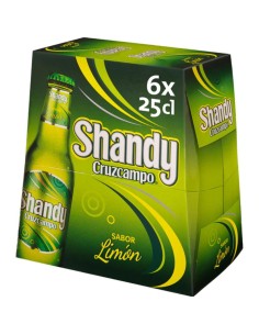 CERVEZA SHANDY CRUZCAMPO 6X25CL