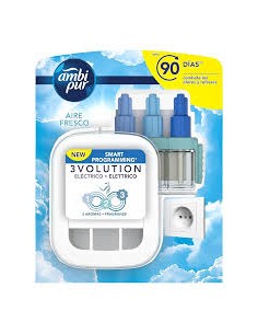 AMBIENTADOR 3VOLUTION AIRE LIMPIO DIFUSOR+RECAMBIO