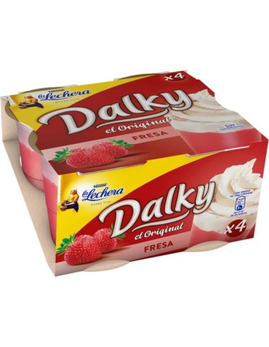 COPA LA LECHERA DALKY FRESA-NATA 4X100G