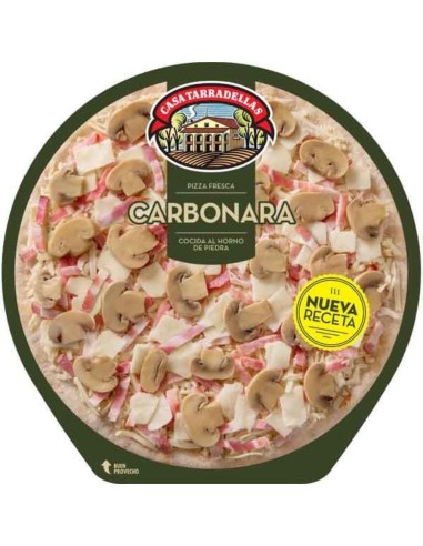 PIZZA CARBONARA TARRADELLAS 400G