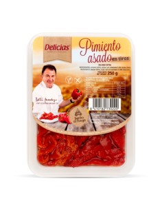 PIMIENTOS ASADOS TIRAS DELICIAS BJ/250G