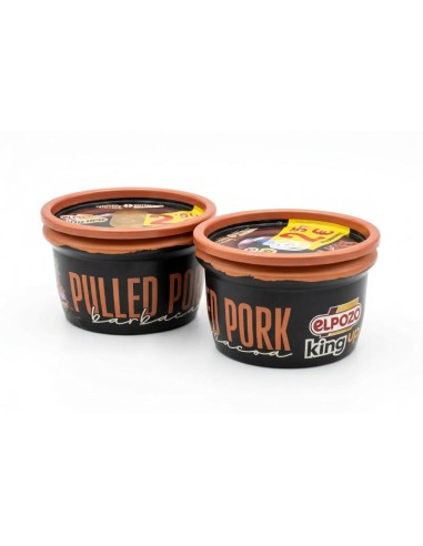 PULLED PORK C/SALSA BBQ LT/175G EL POZO