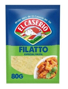 QUESO RALLADO FILATO EL CASERIO 80G