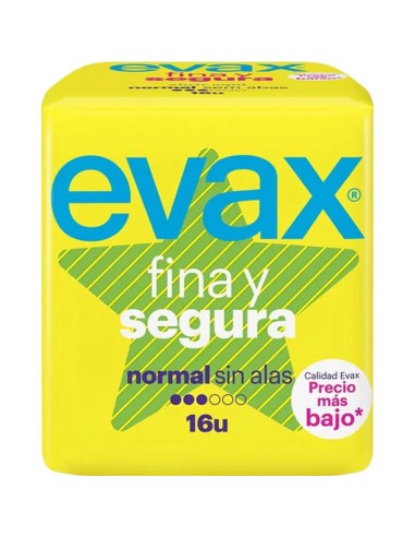 COMPRESA EVAX FINA SEGURA NORMAL 16U