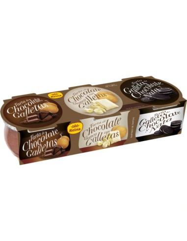 TARTAS SURTIDAS REINA 3X70G