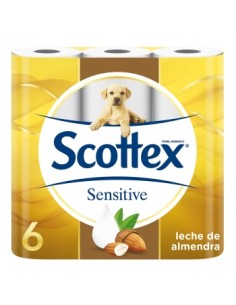 PAPEL HIGIENICO SCOTTEX SENSITIVE 19,47M 6U