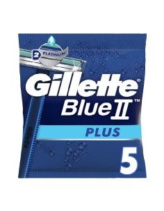 MAQUINILLAS AFEITAR GILLETTE BLUE II PLUS PLATINUM 5U