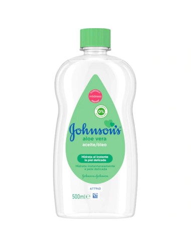 ACEITE CORPORAL JOHNSON`S ALOE VERA 500ML