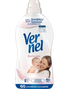 SUAVIZANTE VERNEL DELICADO 60D 1080ML