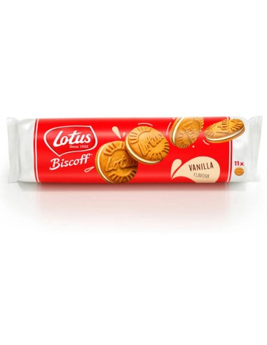 GALLETAS LOTUS SANDWICH VAINILLA 110G