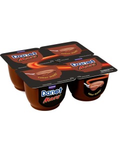 NATILLAS DANET MARS CHOCOLATE/CARAMELO 4X120G