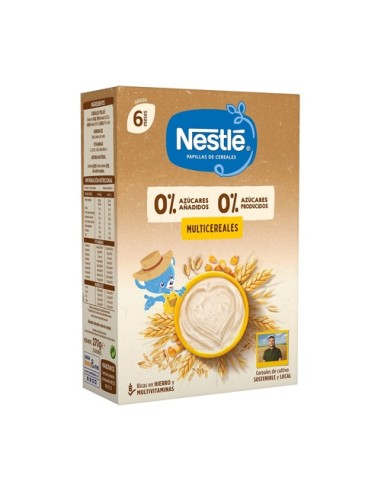 PAPILLA MULTICEREALES 0% NESTLE 255G