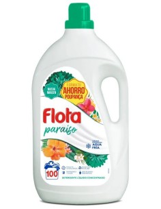 DETERGENTE LIQUIDO FLOTA PARAISO 100D 5L