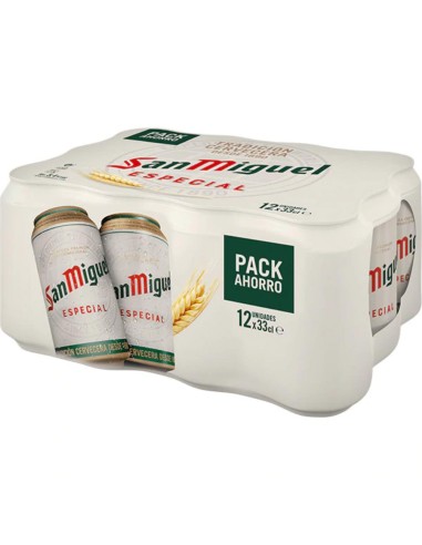 CERVEZA SAN MIGUEL L/33CL
