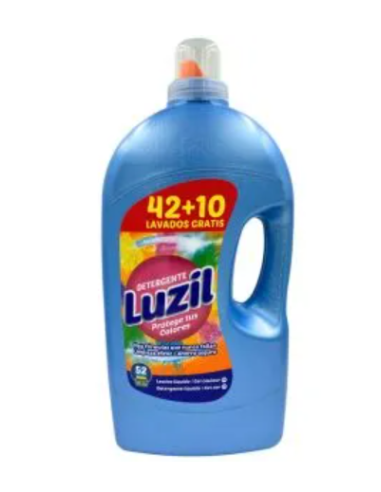 DETERGENTE LIQUIDO LUZIL GEL AZUL 62D/4.01L