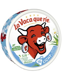 QUESO LIGHT PORCIONES VACA QUE RIE 16U/250G