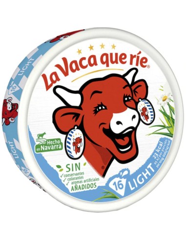 QUESO LIGHT PORCIONES VACA QUE RIE 16U/250G