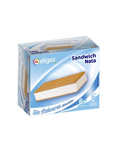 SANDWICH NATA S/AZUCAR IFA 6X100ML