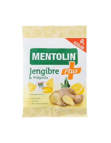 CARAMELOS JENGIBRE S/A 90G MENTOLIN
