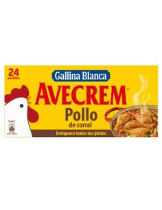 CALDO POLLO AVECREM PASTILLAS 24U