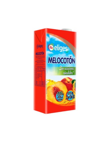 NECTAR MELOCOTON S/AZUCAR IFA 1L