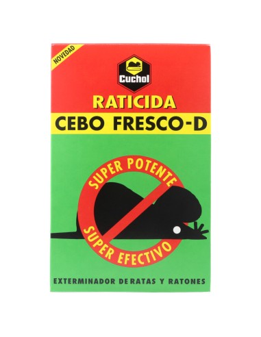 RATICIDA CEBO FRESCO CUCHOL 150G