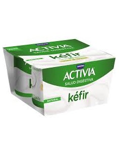 YOGUR KEFIR NATURAL DANONE 4X125G