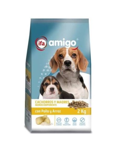 ALIMENTO CACHORROS POLLO/ARROZ IFA 2K