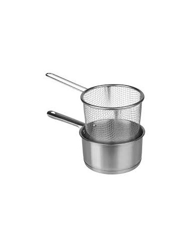 CAZO  INOX+CESTILLO FREIDOR LIFESTYLE 16CM