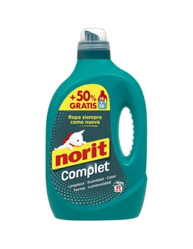 DETERGENTE LIQUIDO NORIT COMPLET 50% GRATIS 2.650L