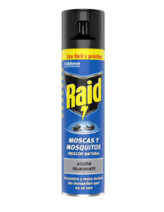 INSECTICIDA MOSCAS/MOSQUITOS RAID SP/400ML
