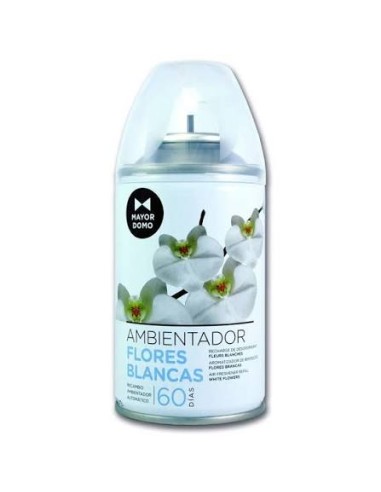 AMBIENTADOR REC. FLORES BLANCAS MAYORDOMO 250ML